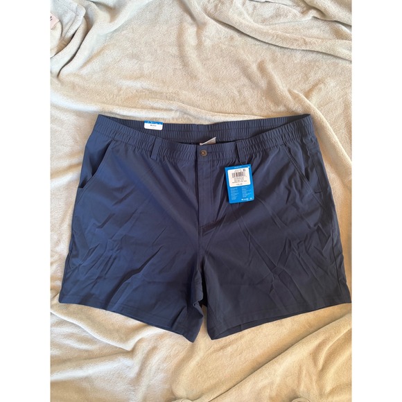 Columbia Other - NWT $55 Columbia PFG Uncharted Fishing Shorts Navy 6in Inseam Mens XXL